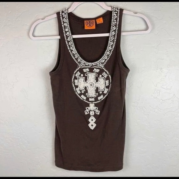 SOLD Tory Birch Logo Tank /Small - Picture 6 of 8